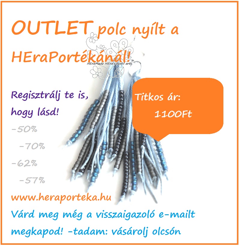 HEraPortéka outlet polc